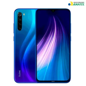 Smartphone Xiaomi Redmi Note 8 Tela 6.3'' 4GB RAM 64GB Câmera Quádrupla Neptune Blue