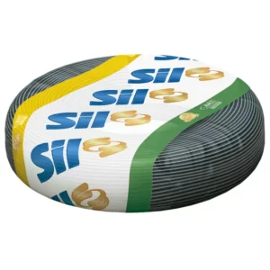 Fio/Cabo Elétrico Flexível Antichamas Preto 2,5MM 100M - Sil