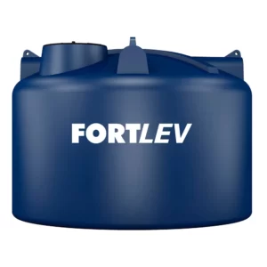 Caixa d´água Tanque Polietileno 15.000L Tampa Rosca Azul - Fortlev