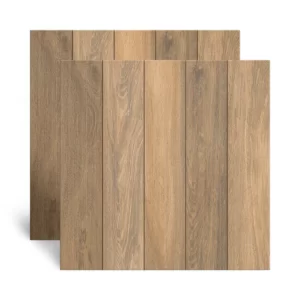 Piso Cerâmico Madeira Antiderrapante HD Olimpo Marrom Tipo A 54x54 - 56343 - Arielle