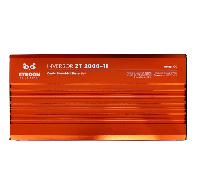 Inversor Off Grid Senoidal ZTROON ZT2000-11 - 2000W - 12/127V