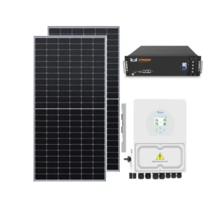 Kit Gerador Solar 5,83 kWp Lítio 220V - Híbrido On e Off